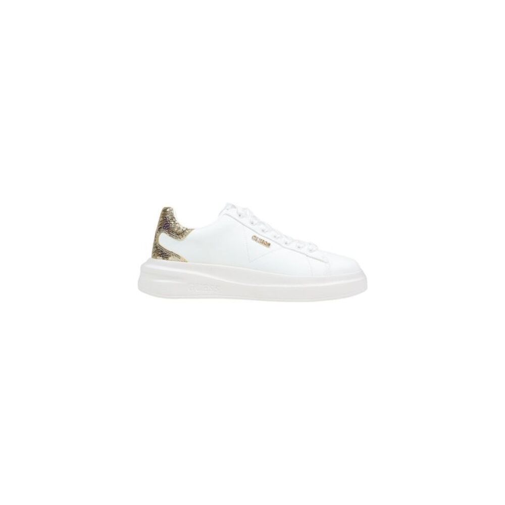 Guess White Leather Low Top Women's Sneakers